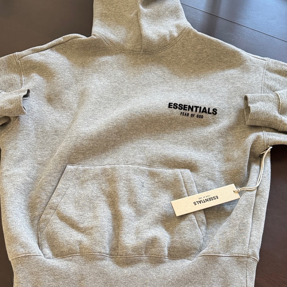 Fear of God Essentials Heather Gray Sweatshirt